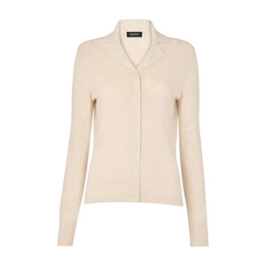 Whistles Oatmeal Phoebe Knit Shirt